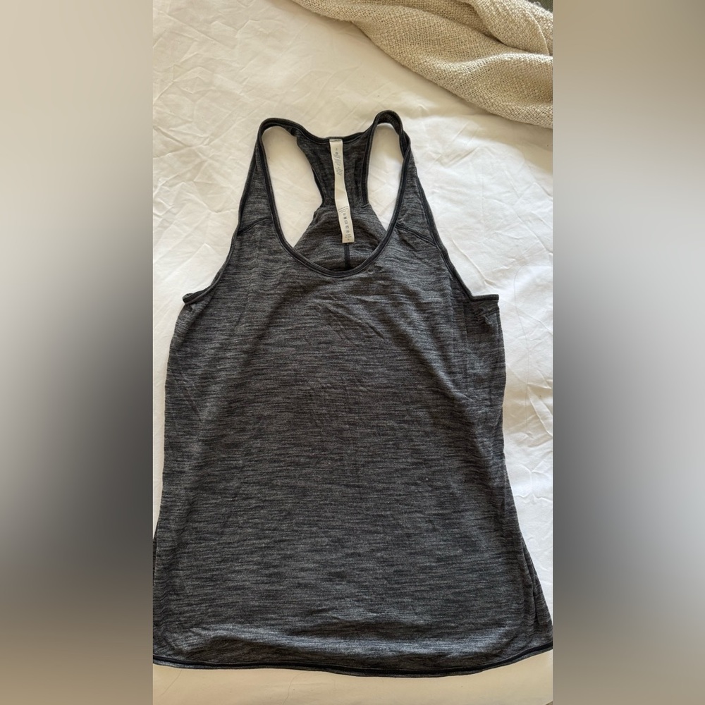 Lululemon Gray Athletic Tank Top